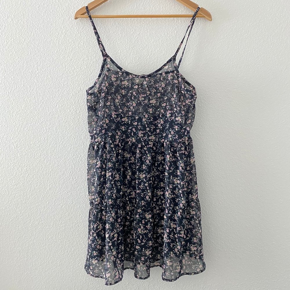 Audrey 3+1 Floral Sheer Dress